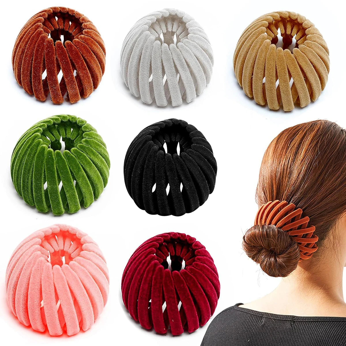 Bird Nest Shaped Ponytail Hair Clip – Magic Lazy Braider Hairpin for Women